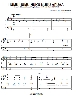 Humu Humu Nuku Nuku Apuaa von David Lawrence (Download) 