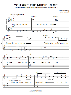 You Are The Music In Me von Jamie Houston (Download) 