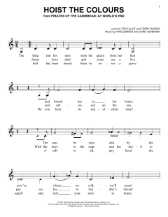 Hoist The Colours von Hans Zimmer (Download) 