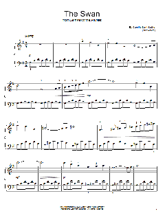 The Swan (Le Cygne) von Camille Saint-Saëns (Download) 