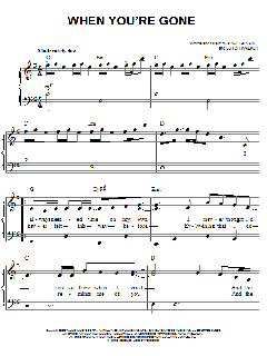 When You're Gone von Avril Lavigne (Download) 