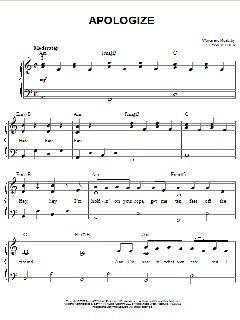 Apologize von Timbaland (Download) 