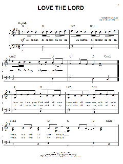 Love The Lord von Lincoln Brewster (Download) 