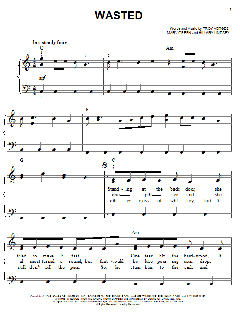 Wasted von Carrie Underwood (Download) 