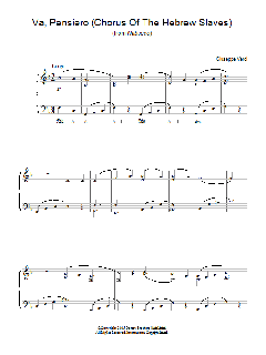 Va, pensiero (Chorus Of The Hebrew Slaves) (Download) 