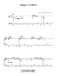 Adagio In G Minor von Remo Giazotto (Download) 