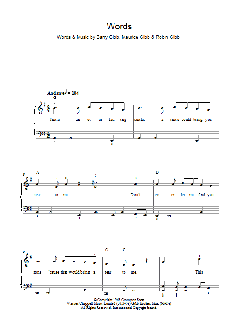 Words von Bee Gees (Download) 