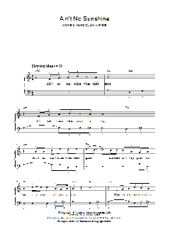 Ain't No Sunshine von Bill Withers (Download) 