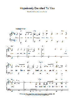 Hopelessly Devoted To You von Olivia Newton-John (Download) 