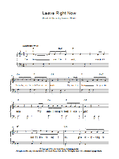 Leave Right Now von Will Young (Download) 