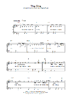 The One von Elton John (Download) 