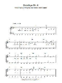 Goodbye Mr. A von The Hoosiers (Download) 