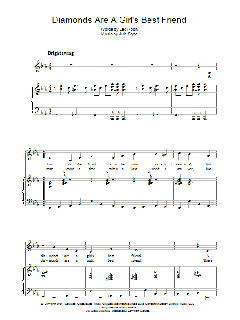 Diamonds Are A Girl's Best Friend von Marilyn Monroe (Download) 