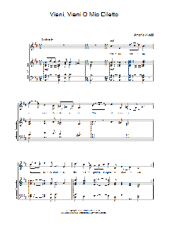 Vieni, Vieni O Mio Diletto (Download) 