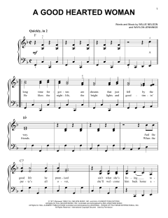 A Good Hearted Woman von Willie Nelson (Download) 