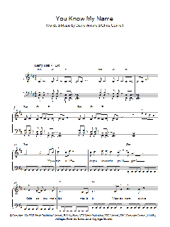 You Know My Name (Theme from James Bond: Casino Royale) von Chris Cornell (Download) 