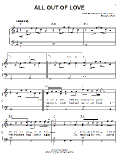 All Out Of Love von Air Supply (Download) 