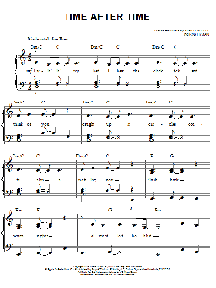 Time After Time von Cyndi Lauper (Download) 