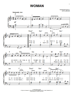 Woman von John Lennon (Download) 