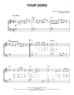 Your Song von Elton John (Download) 