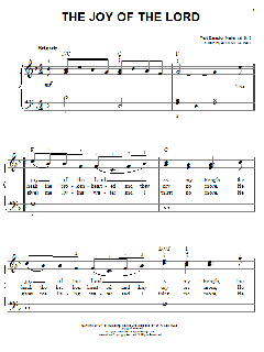 The Joy Of The Lord von Alliene G. Vale (Download) 