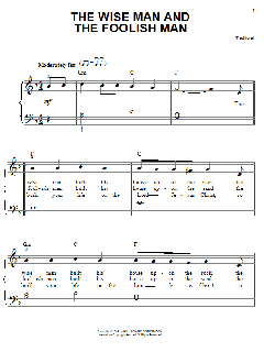 The Wise Man And The Foolish Man von Traditional (Download) 