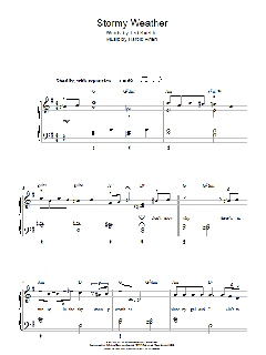 Stormy Weather (Keeps Rainin' All The Time) von Lena Horne (Download) 