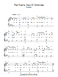 The Twelve Days Of Christmas von Traditional English Carol (Download) 