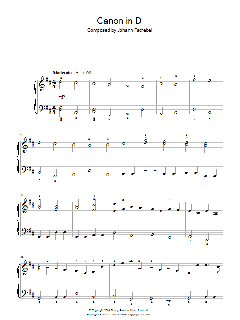 Canon In D von Johann Pachelbel (Download) 