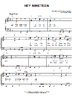 Hey Nineteen von Steely Dan (Download) 