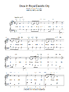 Once In Royal David's City von Cecil F. Alexander (Download) 