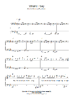 What'd I Say von Ray Charles (Download) 