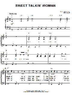 Sweet Talkin' Woman von Electric Light Orchestra (Download) 