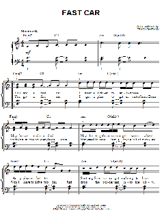 Fast Car von Tracy Chapman (Download) 