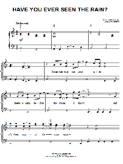 Have You Ever Seen The Rain? von Creedence Clearwater Revival (Download) 