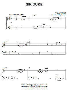 Sir Duke von Stevie Wonder (Download) 