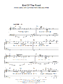 End Of The Road von Boyz II Men (Download) 