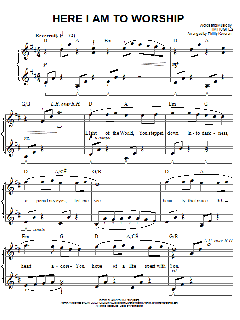 Here I Am To Worship von Tim Hughes (Download) 