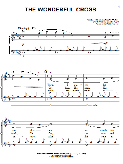 The Wonderful Cross von Chris Tomlin (Download) 