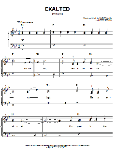 Exalted (Yahweh) von Chris Tomlin (Download) 