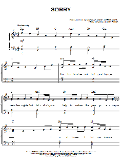 Sorry von Jonas Brothers (Download) 