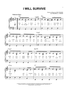 I Will Survive von Gloria Gaynor (Download) 