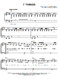 7 Things von Miley Cyrus (Download) 