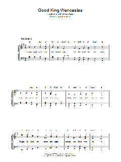 Good King Wenceslas von John M. Neale (Download) 