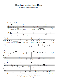 Goodbye Yellow Brick Road von Elton John (Download) 