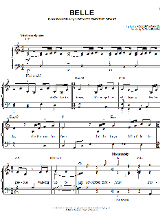 Belle von Alan Menken (Download) 