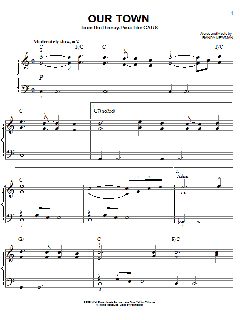 Our Town von James Taylor (Download) 