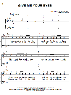 Give Me Your Eyes von Jason Ingram (Download) 