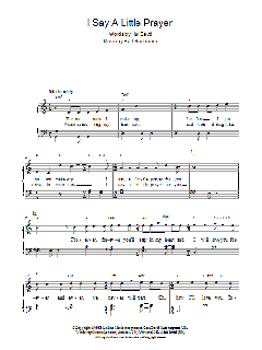 I Say A Little Prayer von Hal David (Download) 