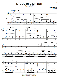 Etude in C Major, Op. 47, No. 19 von Stephen Heller (Download) 